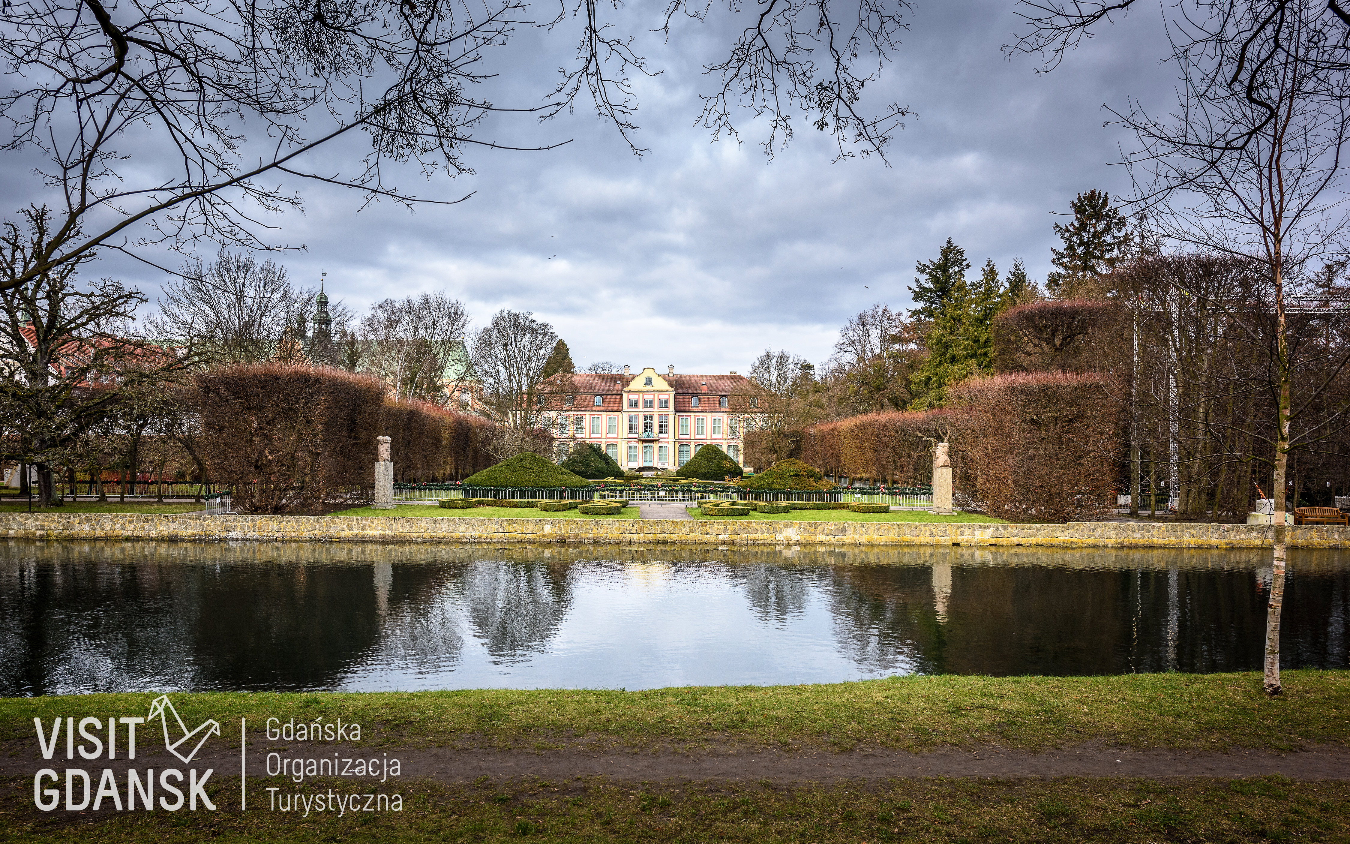 Gdańska Organizacja Turystyczna</small><br> Park w Gdańsku Oliwie w jesienno zimowej odsłonie